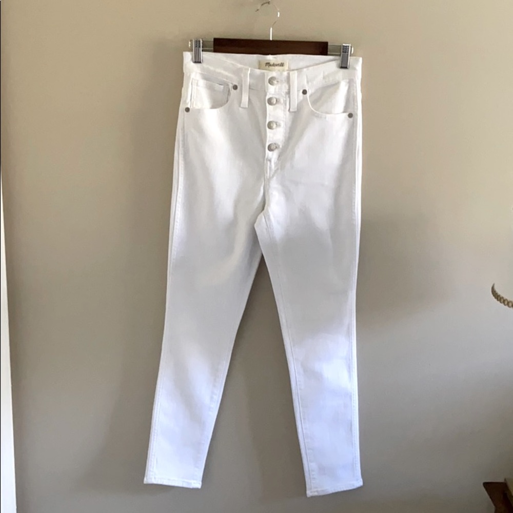 Madewell white jeans NWOT